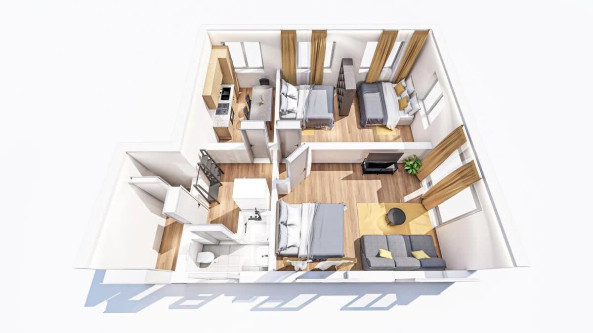 Beautiful 2 Bedroom Apartment Incl Parking Hamburg Exterior foto